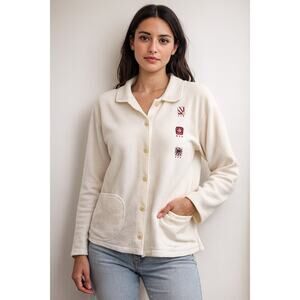 Top Stitch Size M Fleece Jacket warm and cozy